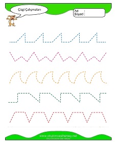 Çizgi Çalışma Sayfaları